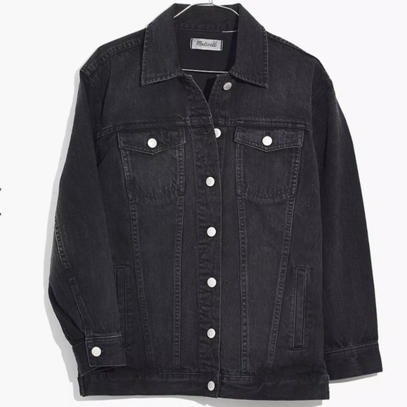 The Oversized Jean Jacket in Lunar Wash
